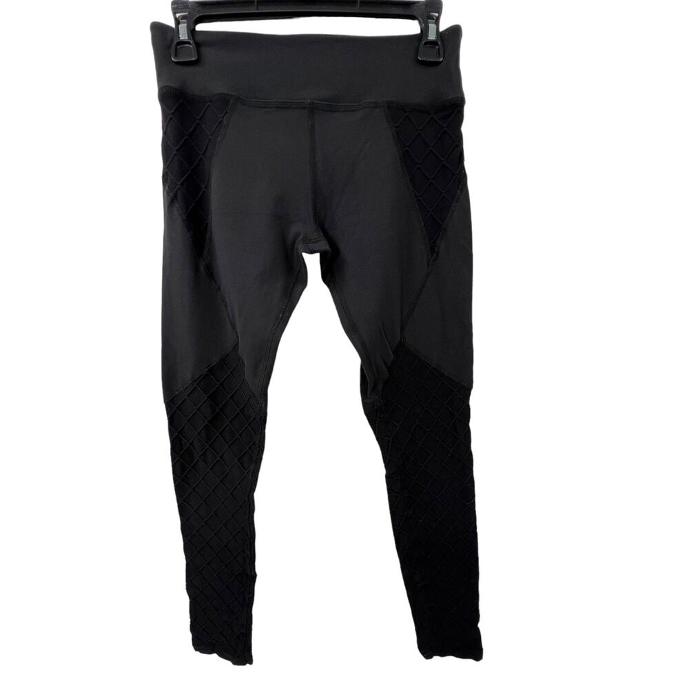 BEYOND YOGA Black Yoga Textured Leggings SZ MD